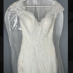 White wedding dress